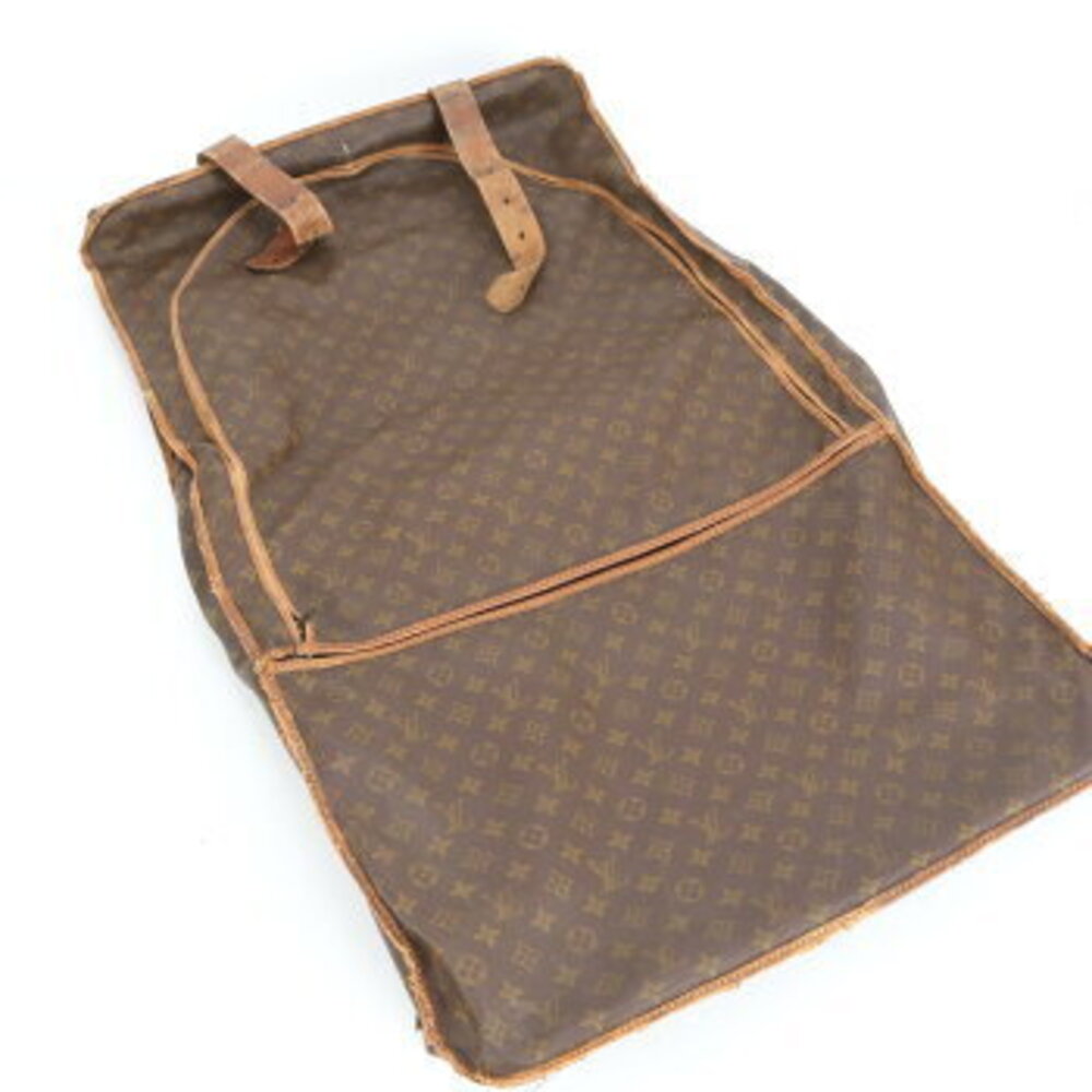 Louis Vuitton Monogram Suitcase Leather Garment Carry on Bag Business Travel - Picture 7 of 9